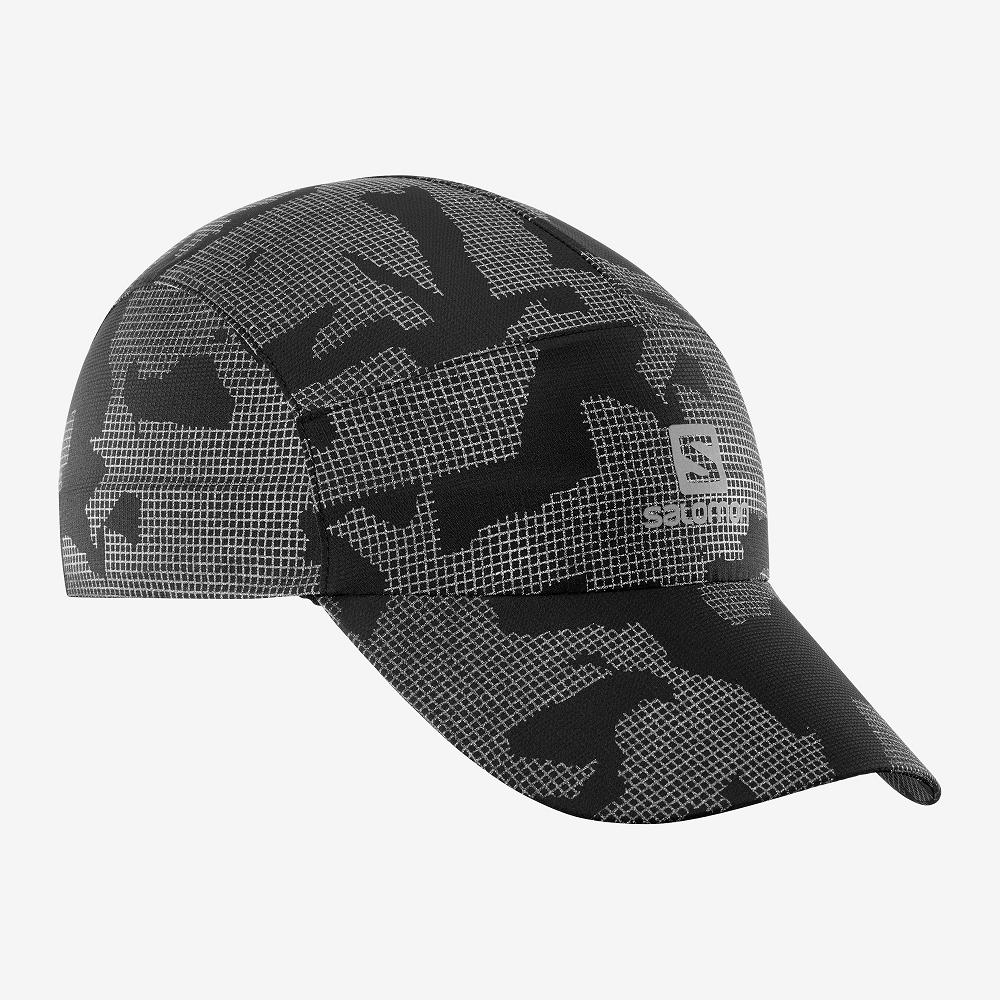 Salomon REFLECTIVE Gorras Hombre - Gris - Colombia (84921-TQAF)